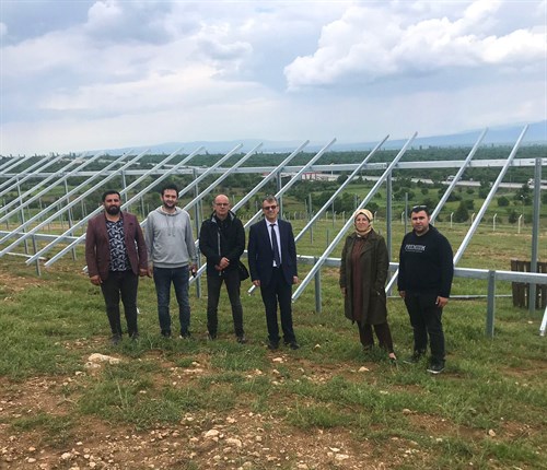Sultandağı Yakasenek Mevkiinde 2. Etap Güneş Enerji Santrali Çalışmaları Devam Ediyor