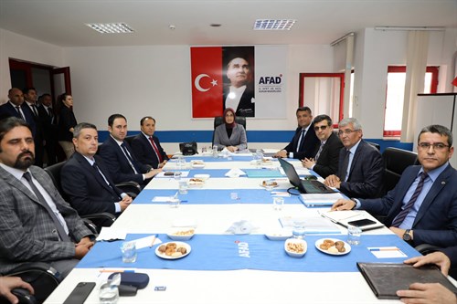 AFAD İl Müdürlüğünde Bolvadin Fay Hattına İlişkin Toplantı Gerçekleştirildi