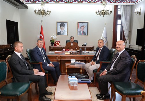Valimiz Doç. Dr. Kübra GÜRAN YİĞİTBAŞI Sağlık Endüstrisi Bölgesi Çalışmalarını Değerlendirdi